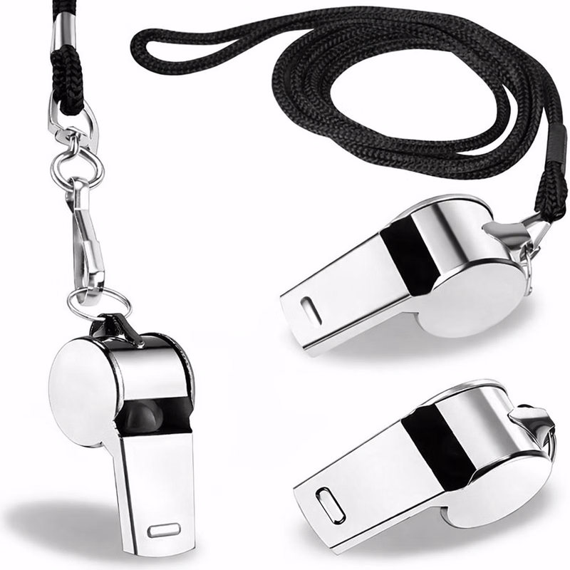 Sports Whistle with Lanyard