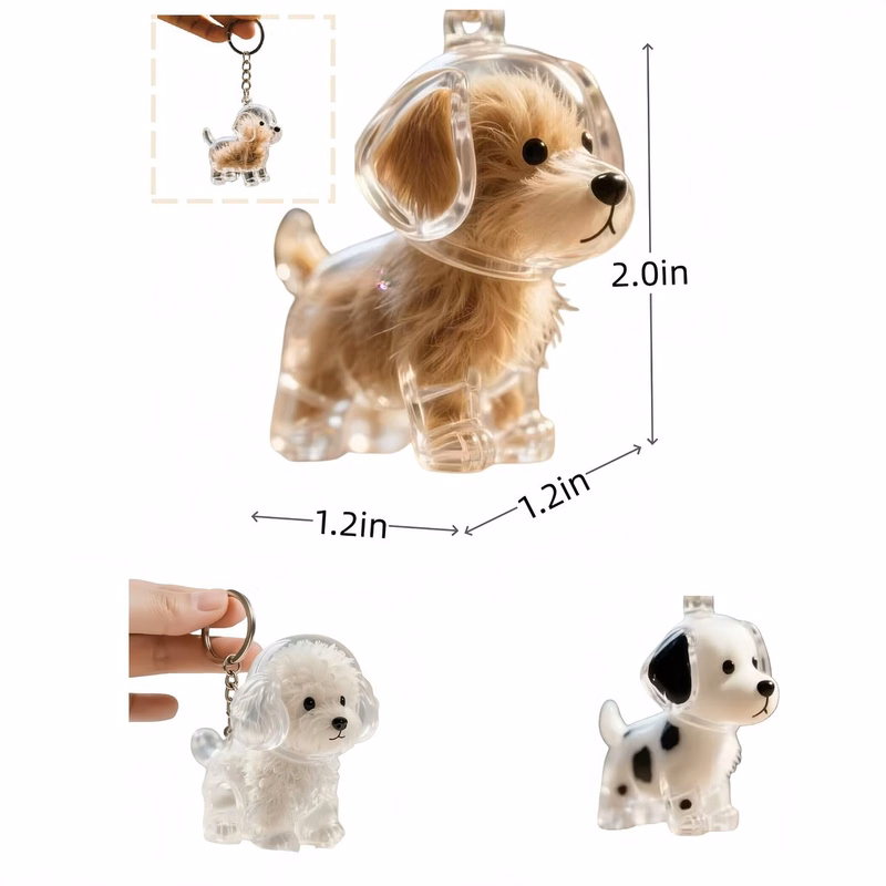 Pet Fur Collector Keychain
