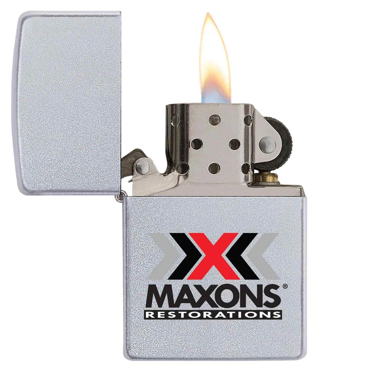 Satin Chrome Zippo® Windproof Lighter 1