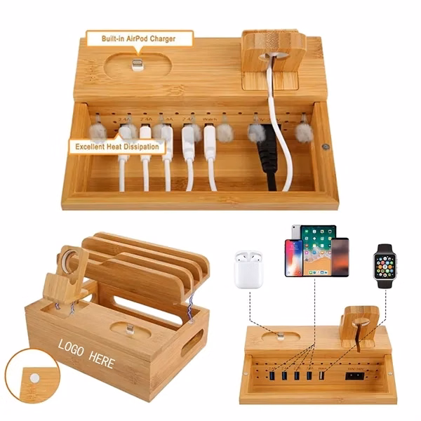 Bamboo Charging Station
