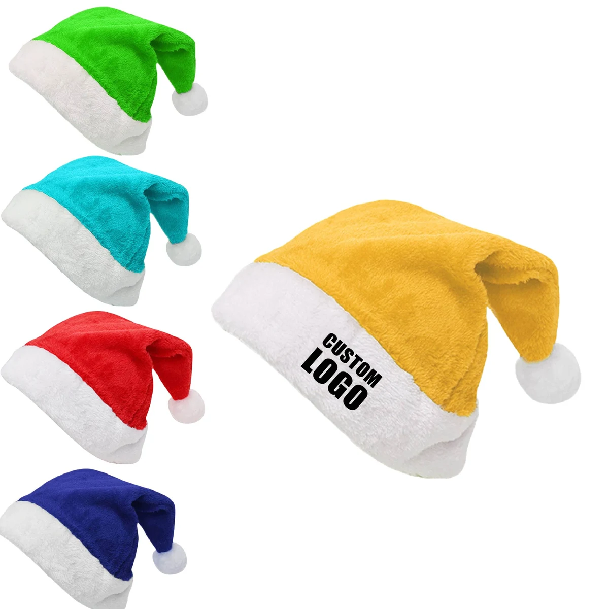MOQ 10 pcs Christmas Decor Santa Hat 1