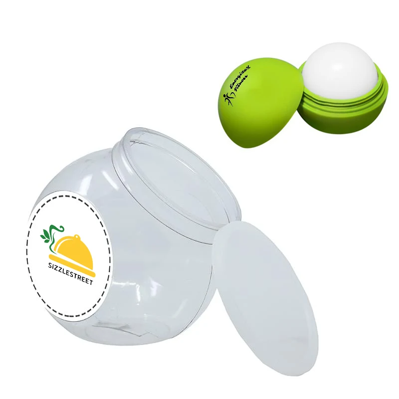 Large Fish Bowl with -OS Round Lip Balm 1