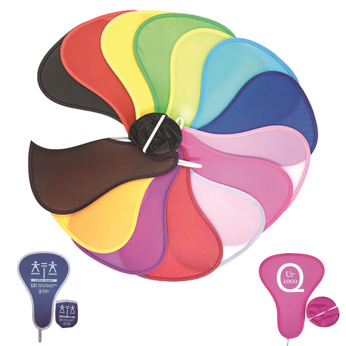 T-Shape Folding Hand Fan 1