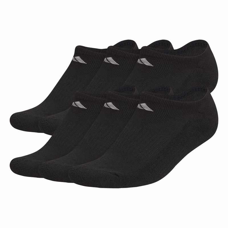 Adidas Women's Athletic Cushioned 6-Pack No Show Sock