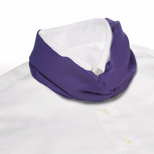 Purple Knot Scarf