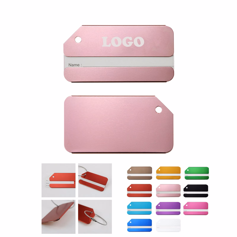 MOQ 50 pcs Metal Identification Tags