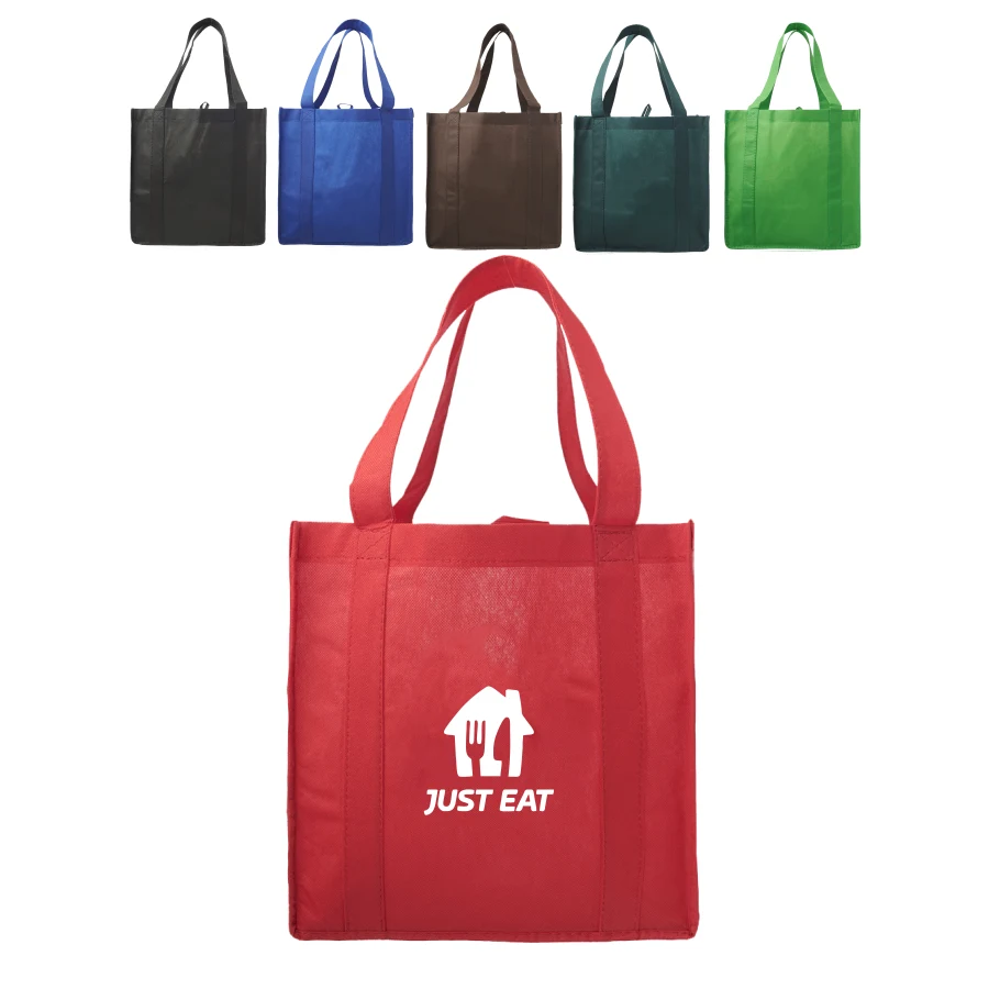Union Printed - Small Non-Woven Grocery Tote Bags 1