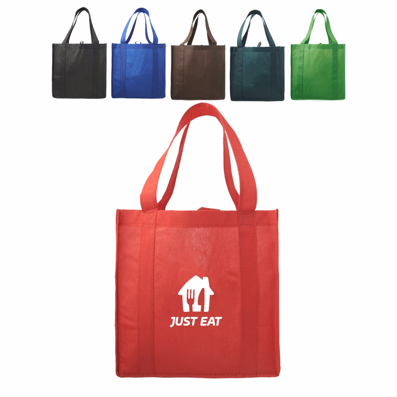 Union Printed - Small Non-Woven Grocery Tote Bags