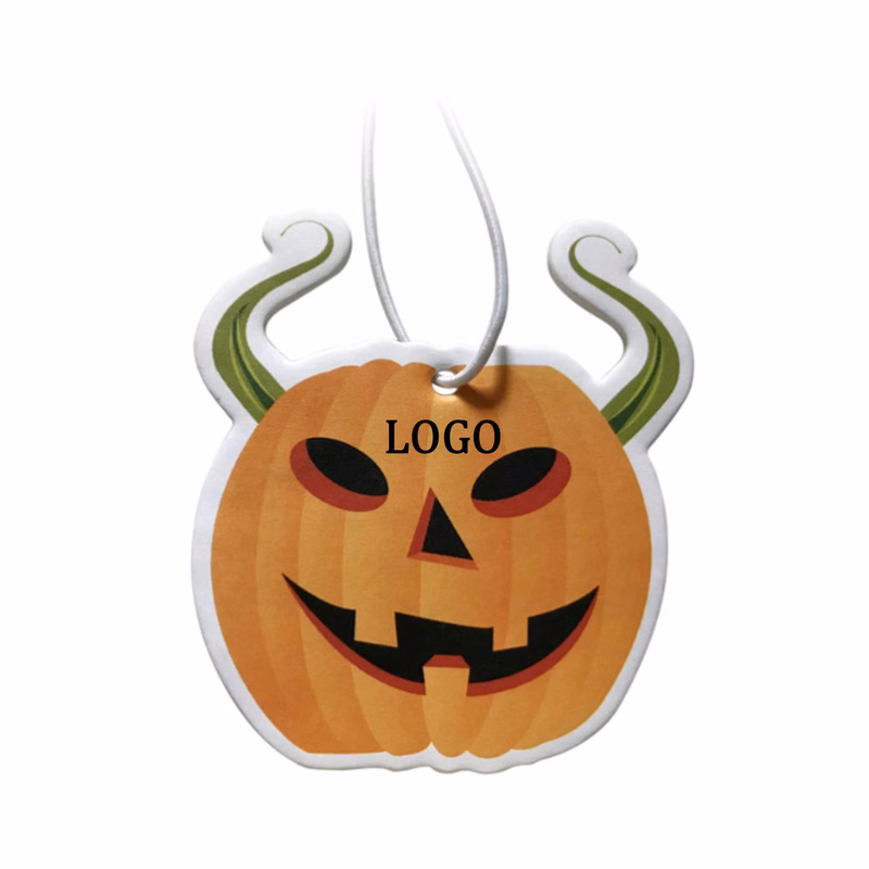 Pumpkin Shape Car Air Freshener Tag