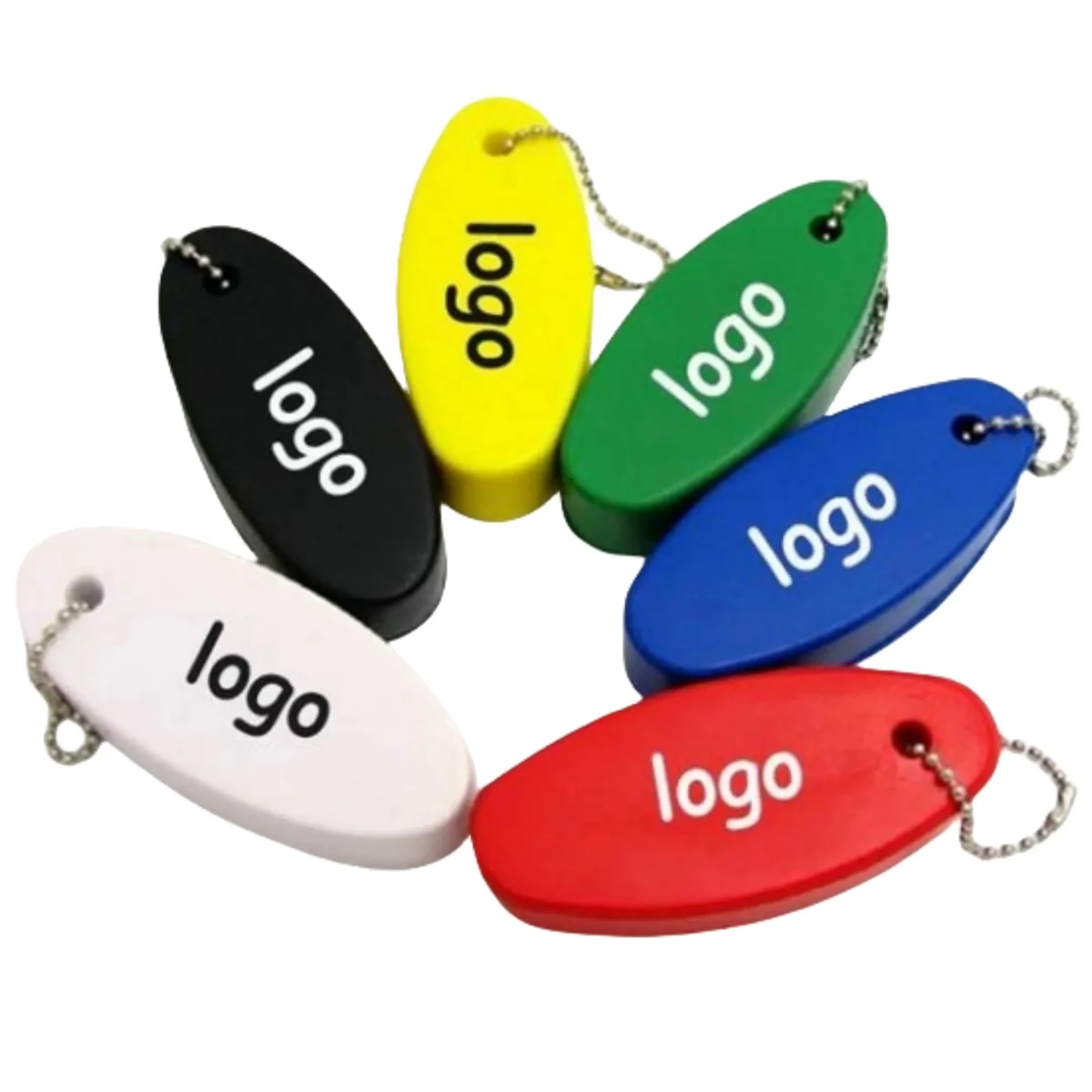 Oval Floater Key Tag 1