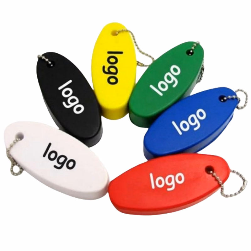 Oval Floater Key Tag