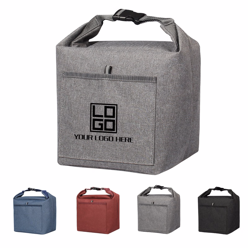 Insulated Lunch Tote in Bellevue Heathered Polyester