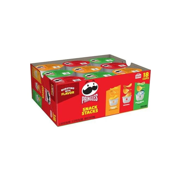Pringles Snack Stacks Variety Pack 18 Cups 1