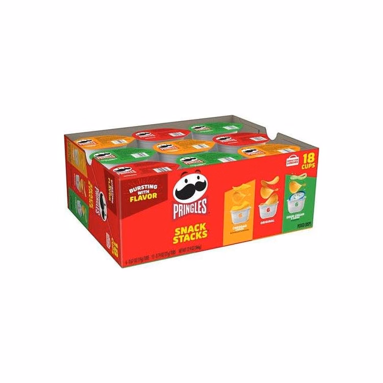 Pringles Snack Stacks Variety Pack 18 Cups