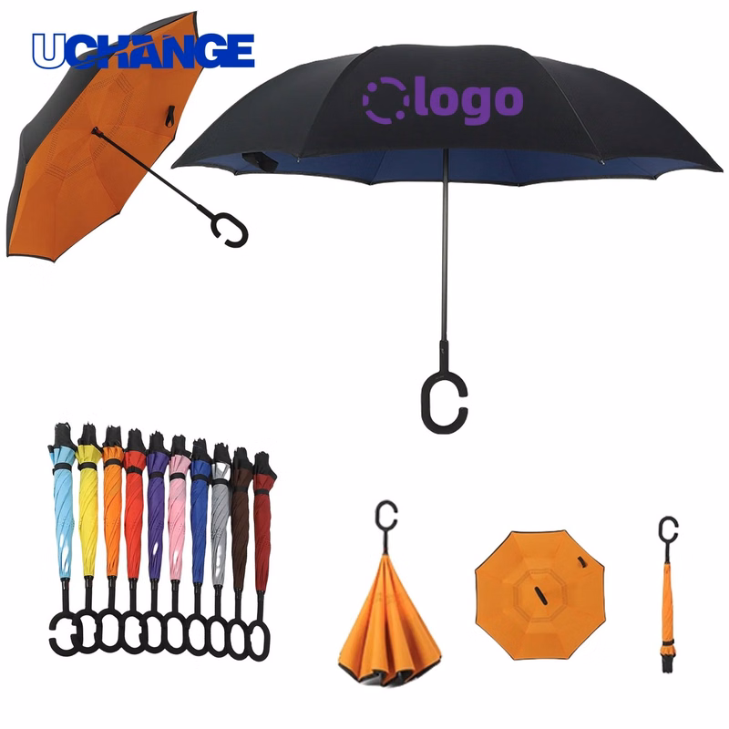 Rebel Reverse Umbrella Tool for Rain Protection