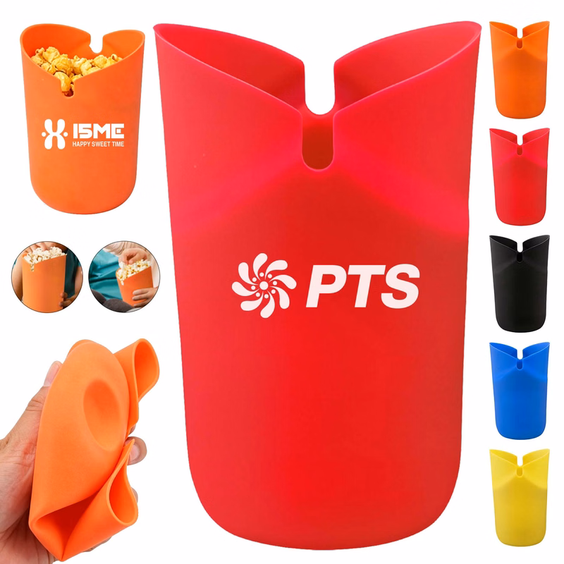 Silicone Microwave Popcorn Bucket