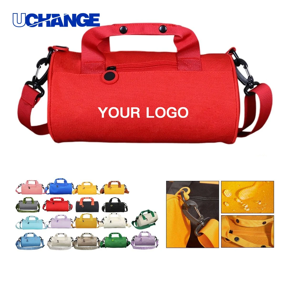Travel Bag Duffel Durable with Braided Handles and Buckles 1