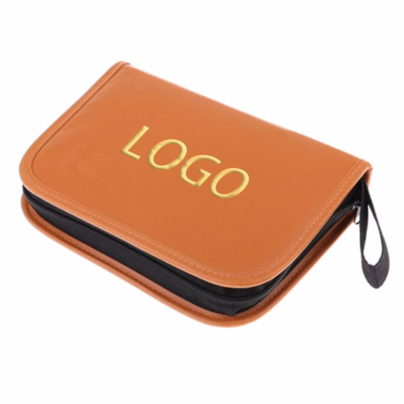 Portable Foldable Leather Golf Organizer