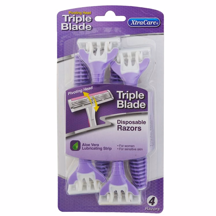 Women's Triple Blade Razors - 4 Pack