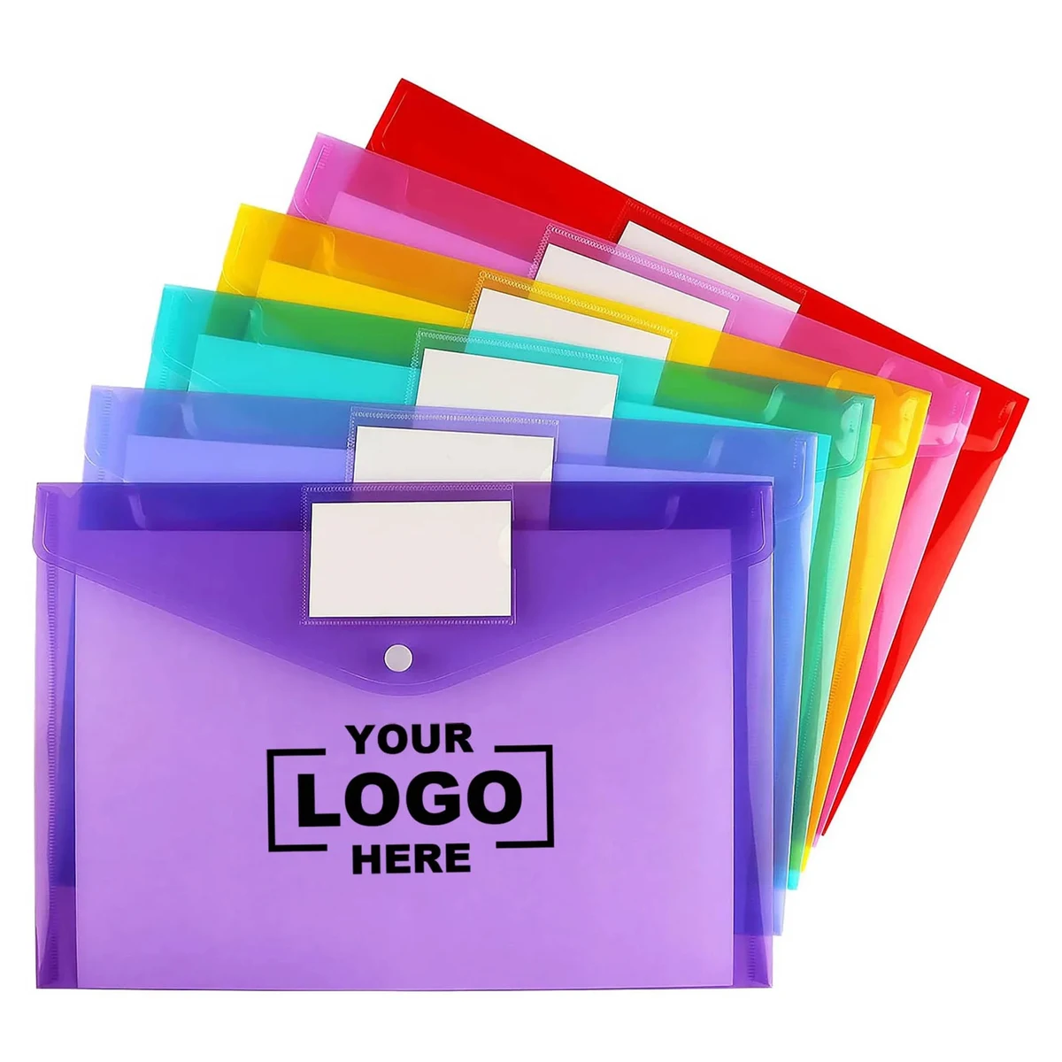 A4 Transparent Plastic File Bag 1