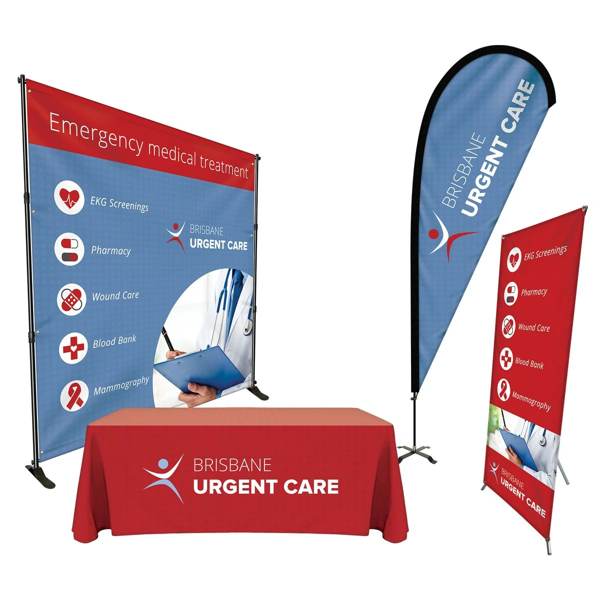 Trade Show Booth Display - Basic Package 1