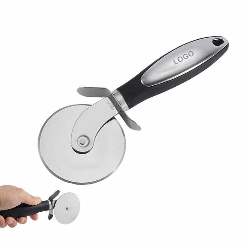 MOQ 50 Premium Pizza Cutter Stainless Steel