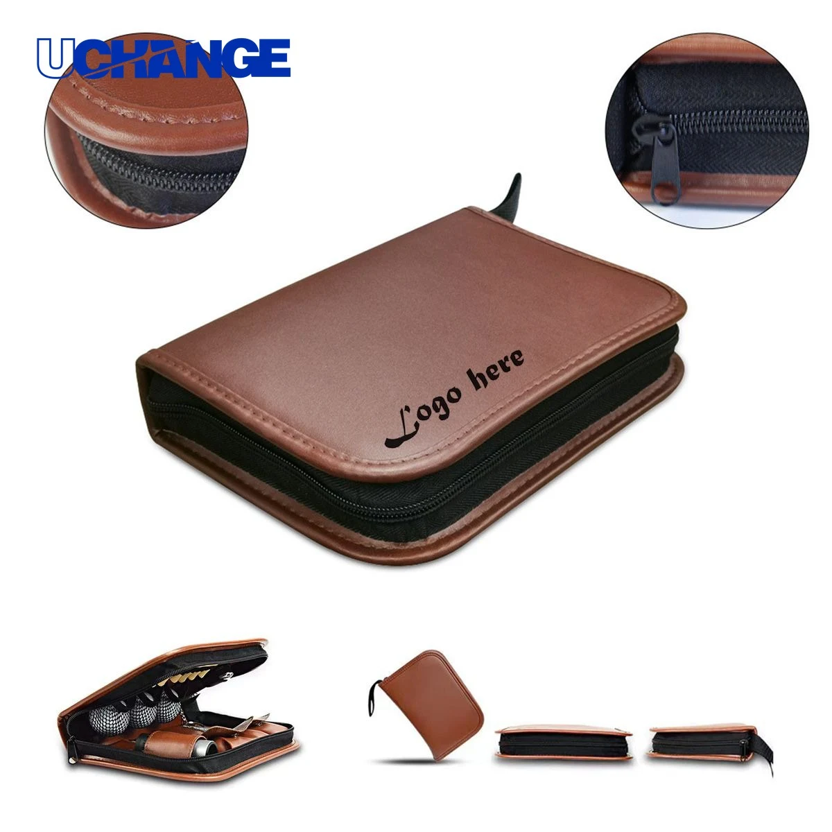 Leather Golf Tool Kit Pouch 1