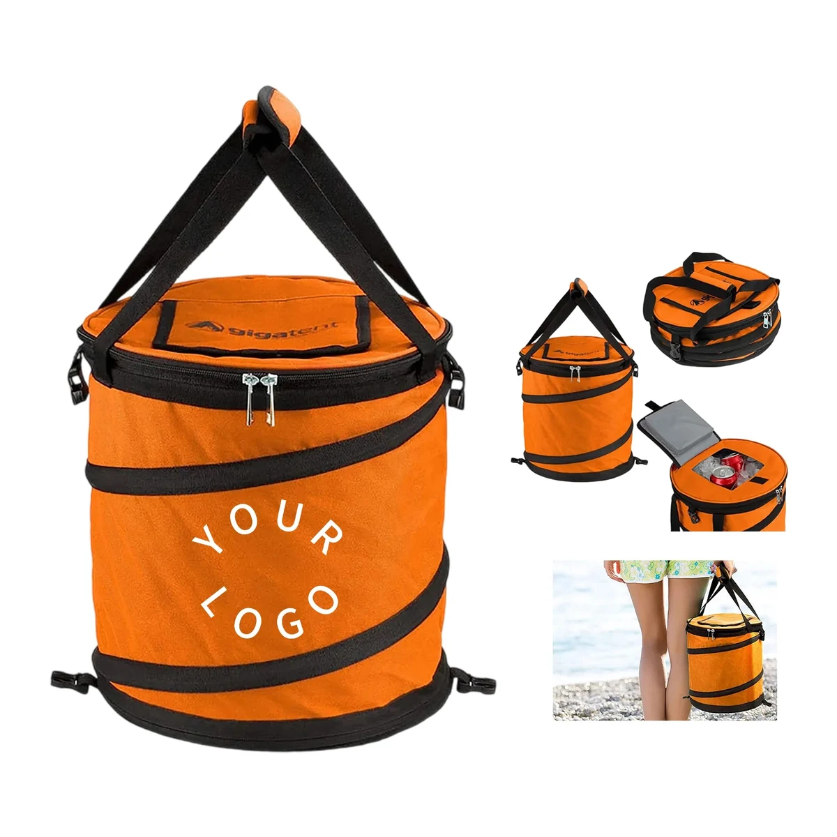 Insulated Beverage Cooler Tote for Drinks 1