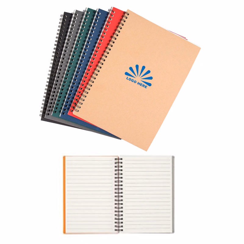 Cardboard Spiral Notebook
