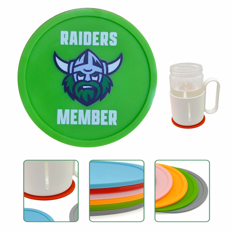 Heat Resistant Waterproof Silicone Drink Cup Coaster