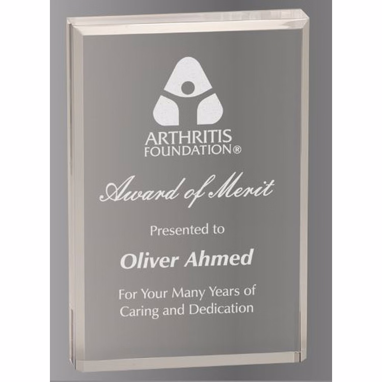 Regis Beveled Acrylic Award