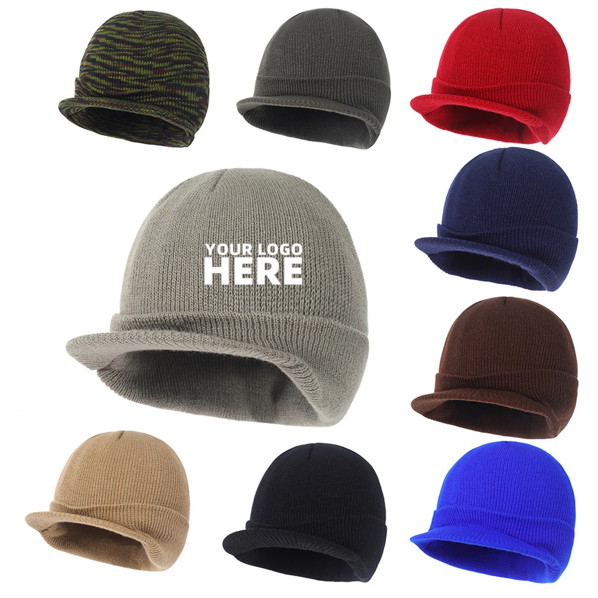 Men's Winter Knit Hat 1