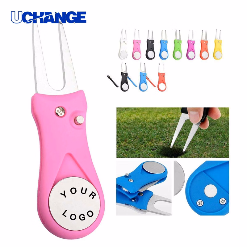 Durable Golf Divot Tool with Marker and Clip