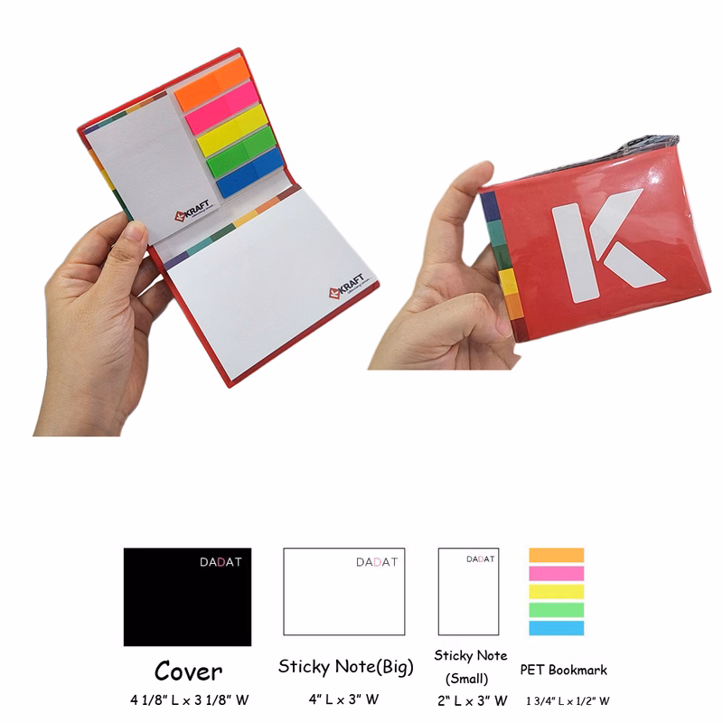 Wholesale 3-in-1 Sticky Note Book