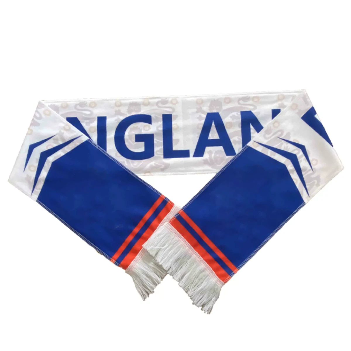 Stadium Knit Scarf Soccer Scarves With Fringe 1