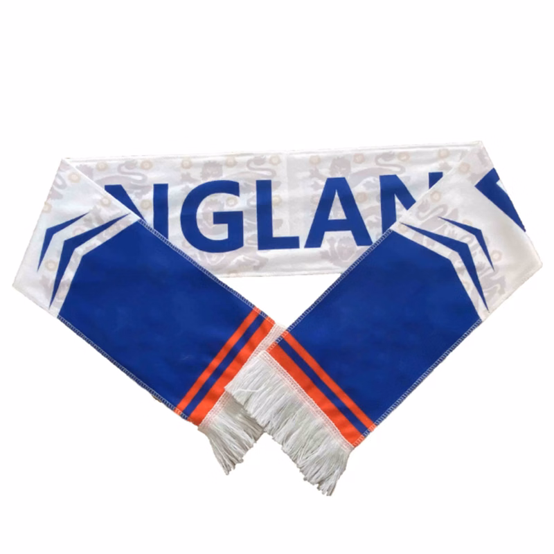 Stadium Knit Scarf Soccer Scarves With Fringe