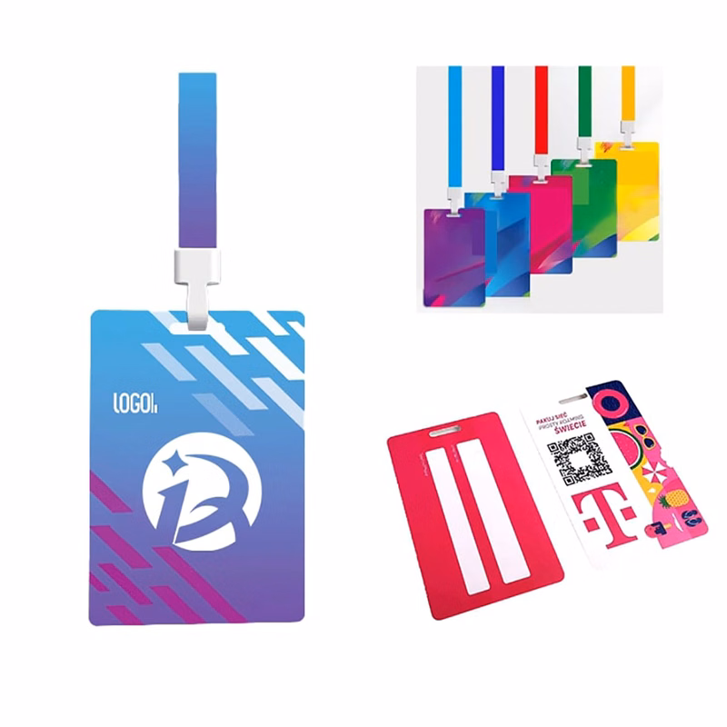 PVC cards with lanyards