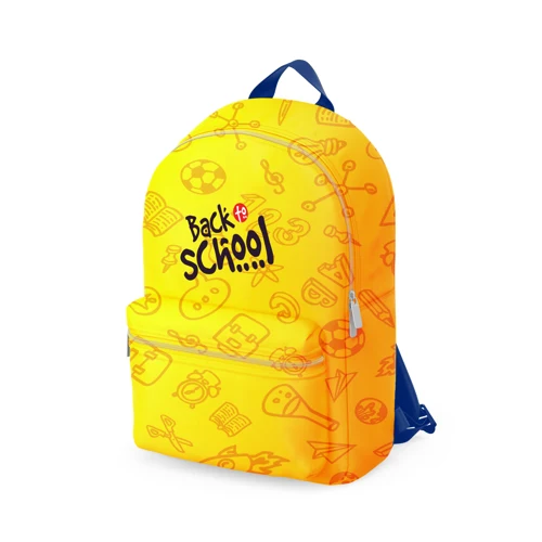 Premium Custom Heavy-Duty Backpack 11.8x10.5x17.3 in 1
