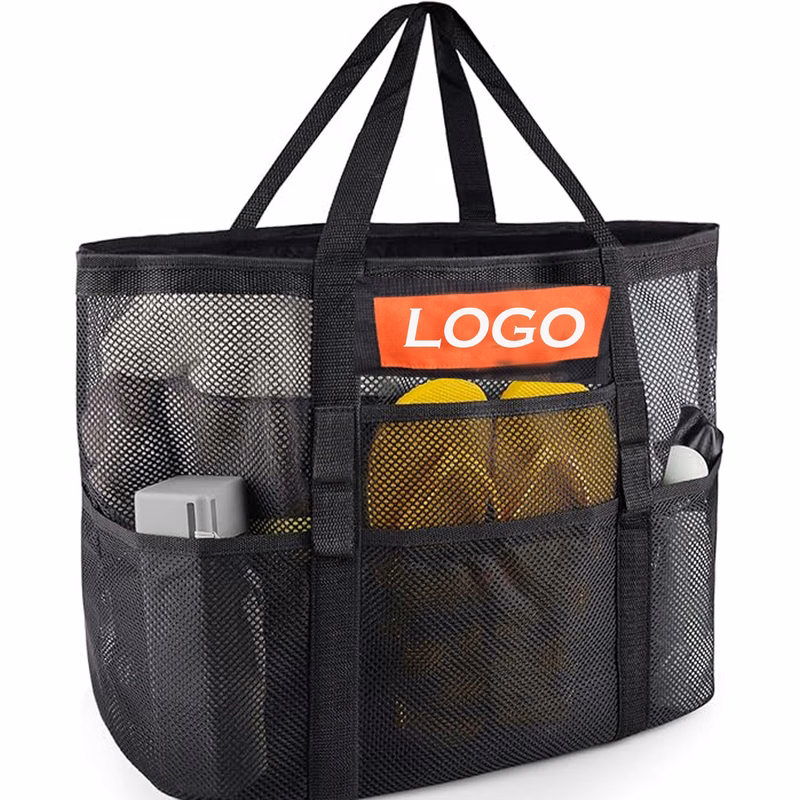 Mesh Beach Bag - Large Beach Tote Bag For Family Beach Bag