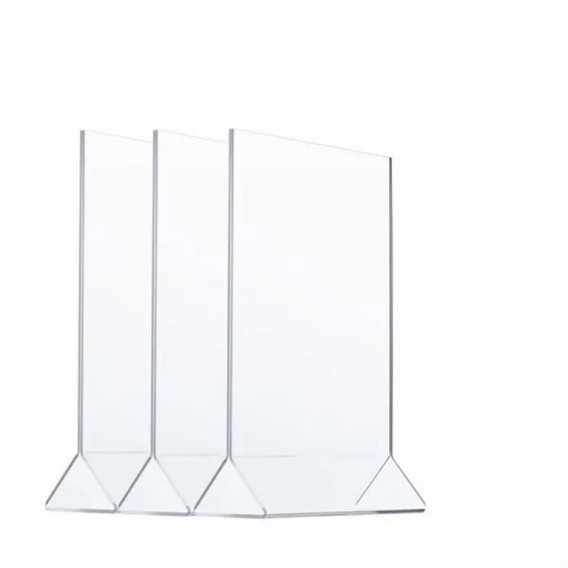 Acrylic Clear Table Tent
