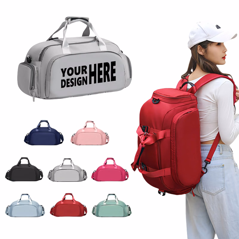 Dry-Wet Backpack With Shoe Compartment Free Shipping
