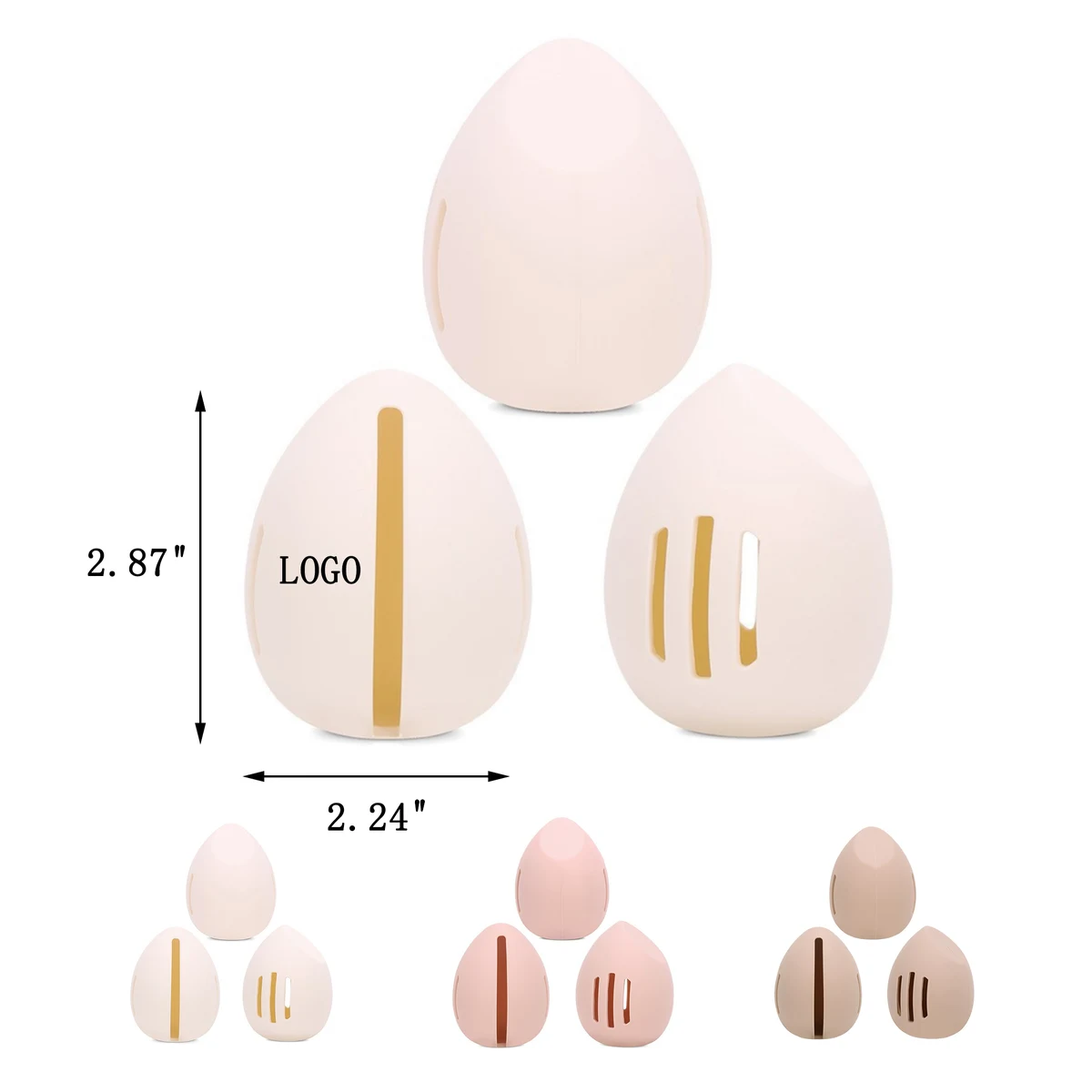 Anti-mold Silicone Beauty Egg Storage 1