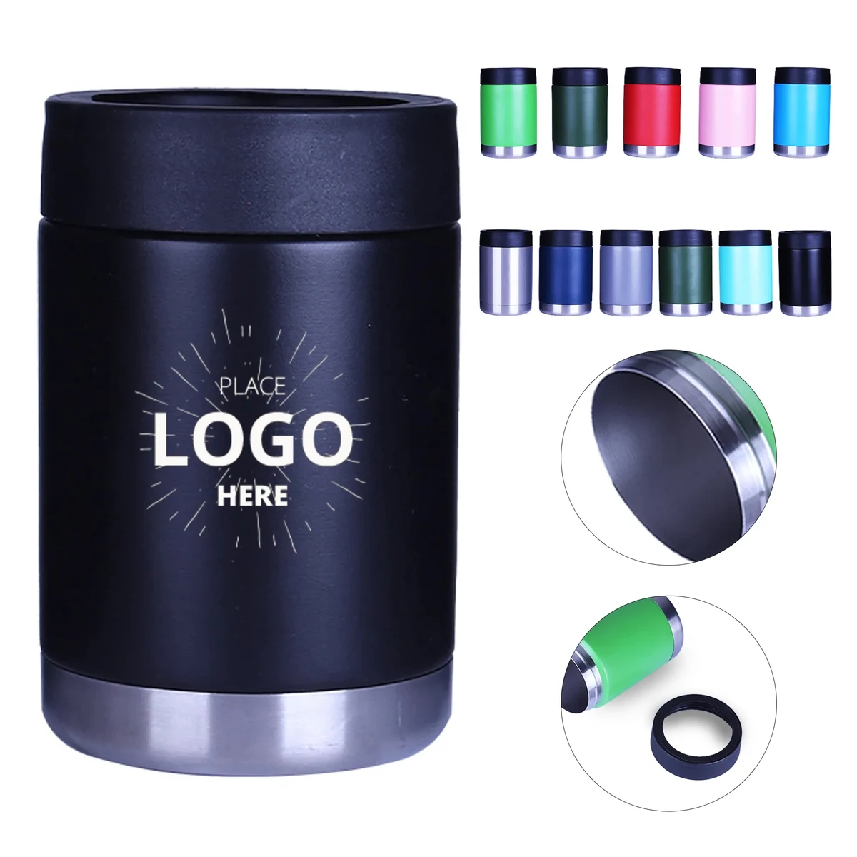 12 oz Double Walled Vacuum Cold Storage Jar 1