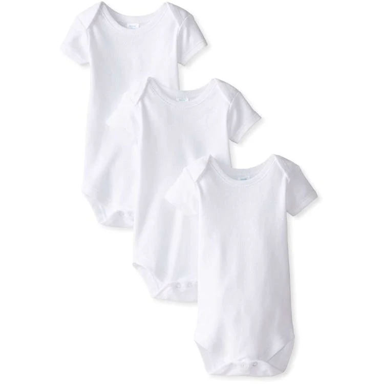 Short Sleeve Bodysuits - 3 Months 3 Pack 1