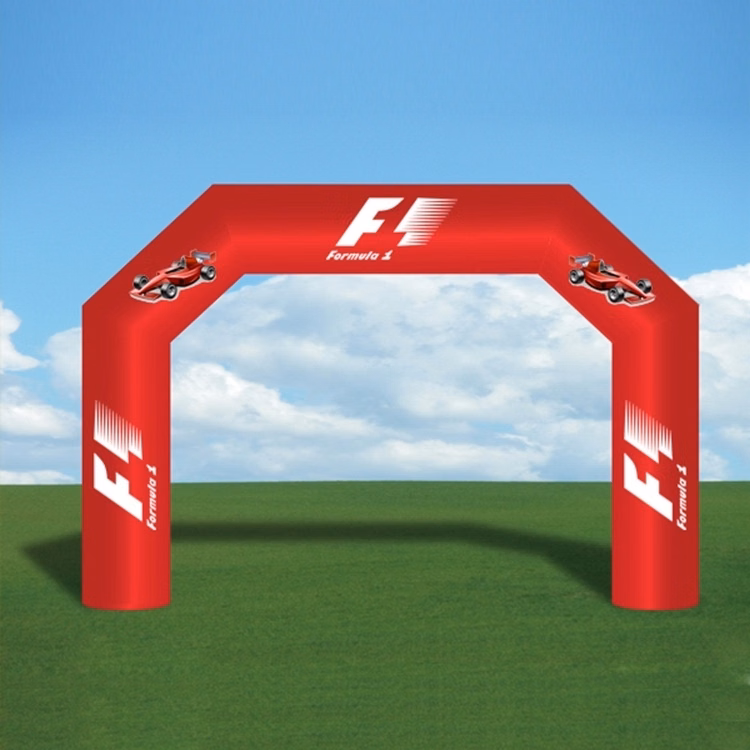 Inflatable Arch - Octagon W/ Painted Logo
