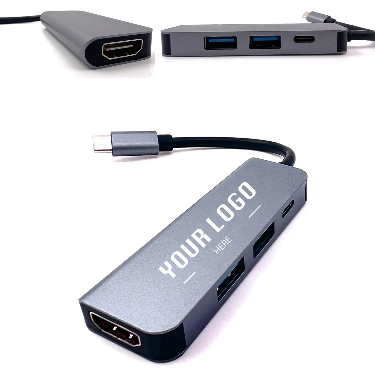4 in 1 USB C Hub Multimedia Cable 1