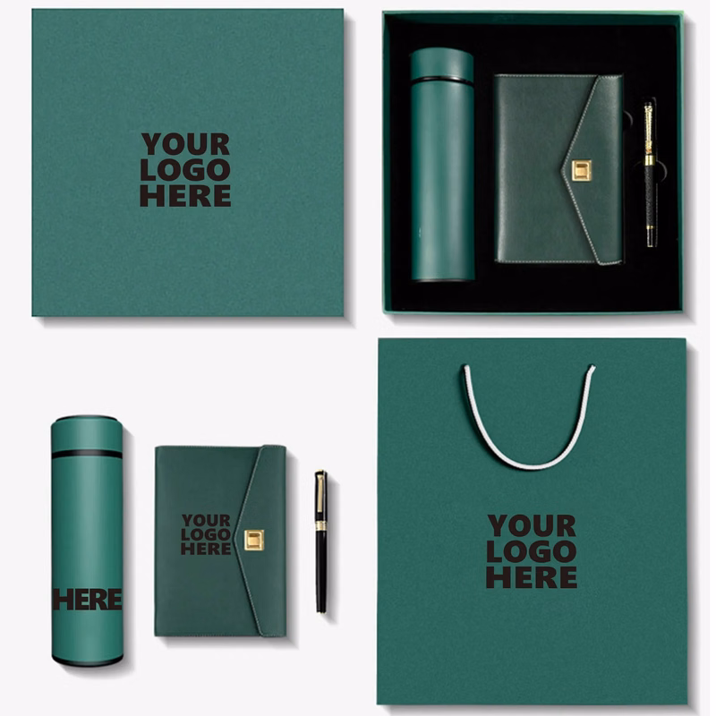 MOQ 20PCS 3Pcs Business Gift Set Notebook