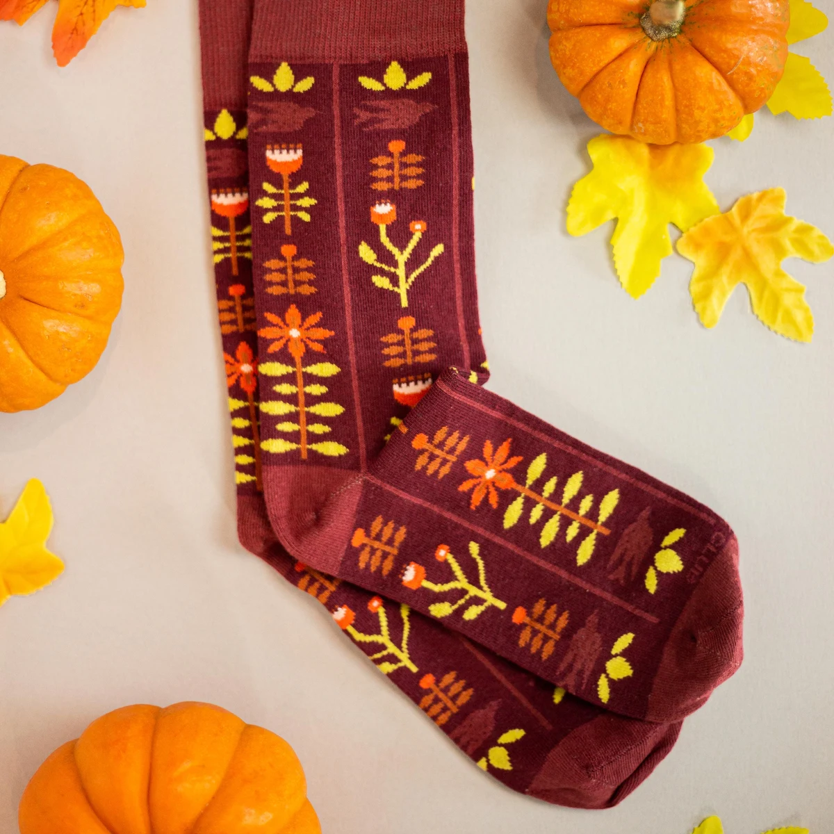 Standard Thanksgiving Socks - Grateful Footwear for Turkey Day - American Made 1