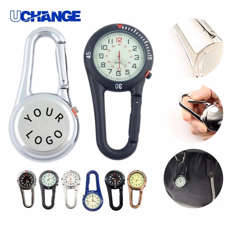 Climbing Carabiner Watch Clip Accessory Multi-Functional Design