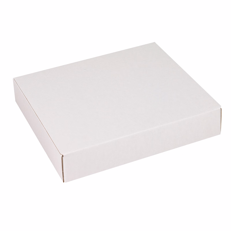 9 3/4" x 8 1/2" x 1 3/4" - E-Flute Outside Tuck Box